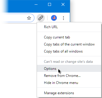 chrome extension get url of current tab